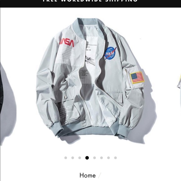 off white nasa jacket